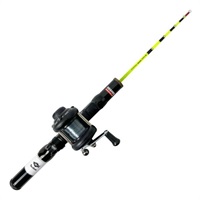 BEGINS WAKASAGI SET【全長38.5?のワカサギ竿とナイロンライン付き小型両軸リールのセット/ワカサギ釣り入門】